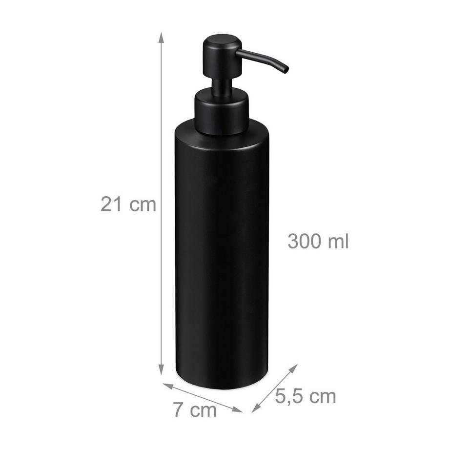 Northix Pompe à savon en acier inoxydable 300 ml  