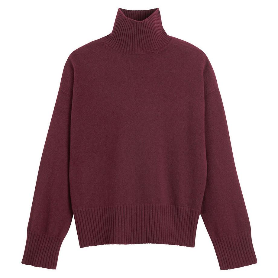 La Redoute Collections Woll Kaschmir Rollkragenpullover  