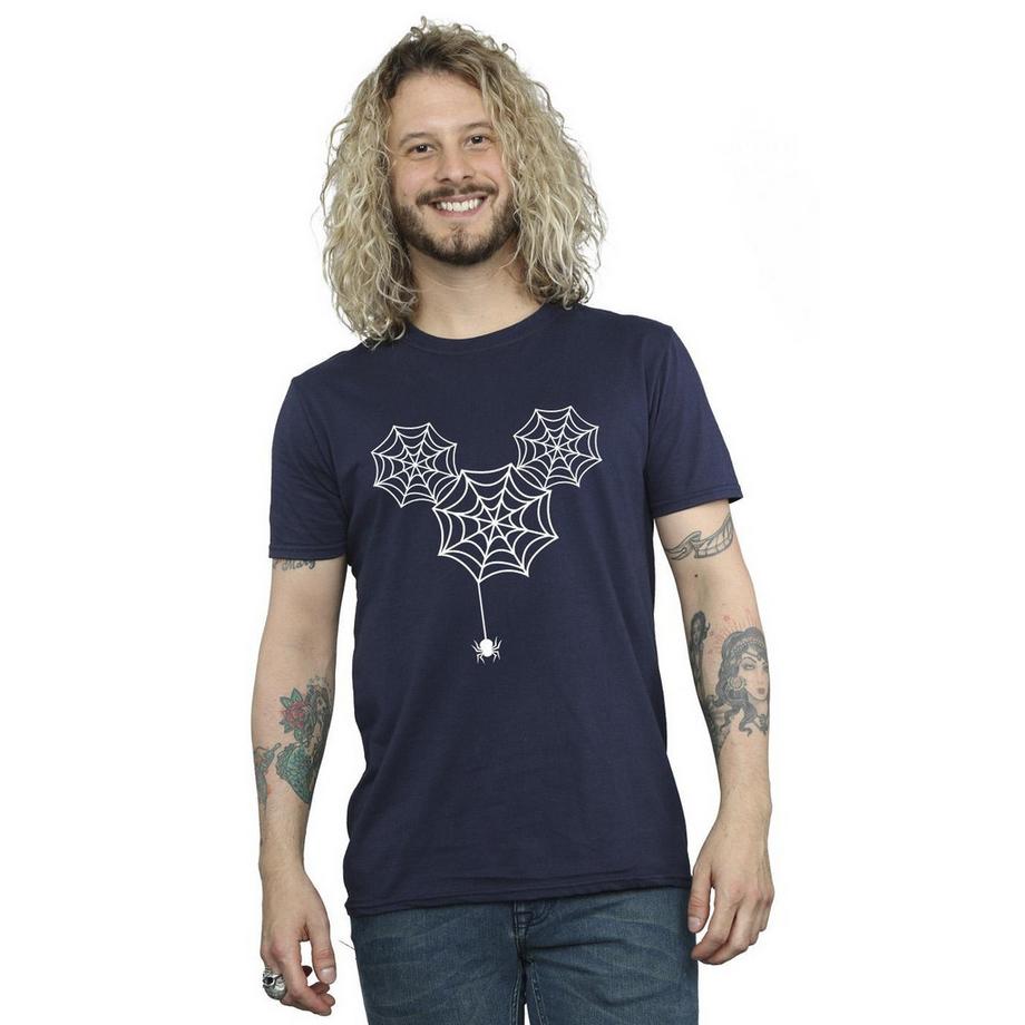 Disney T-Shirt Stampa Grafica Ragnatela  