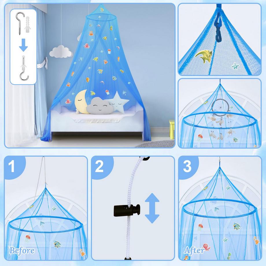 Activity-board Kinder Baldachin Moskitonetz  