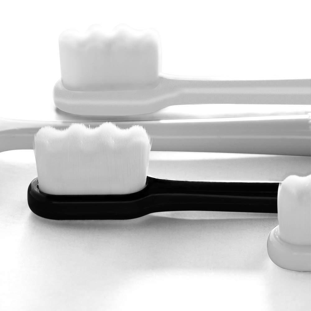 B2X  Spazzolino da denti con setole ultra fini - bianco 