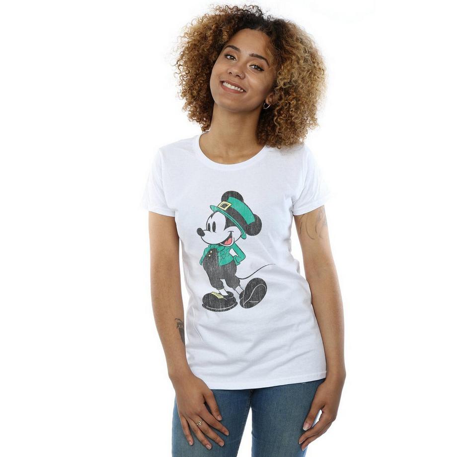 Disney Mickey Mouse T-Shirt St Patrick's Day  