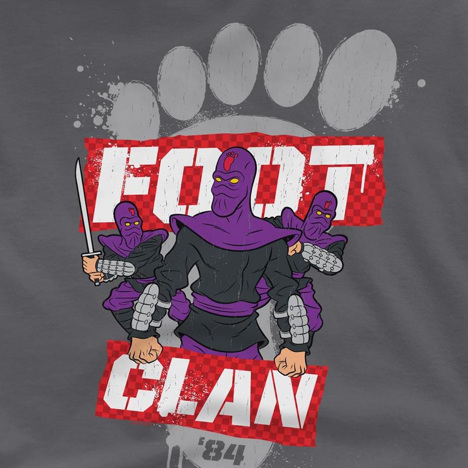 TEENAGE MUTANT NINJA TURTLE  Foot Clan 84 Maglietta 