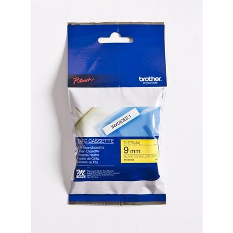 brother PTOUCH Band, nicht lam. schwarz/gelb M-K621BZ zu PT-65/75/85/110 8m x 9 mm  