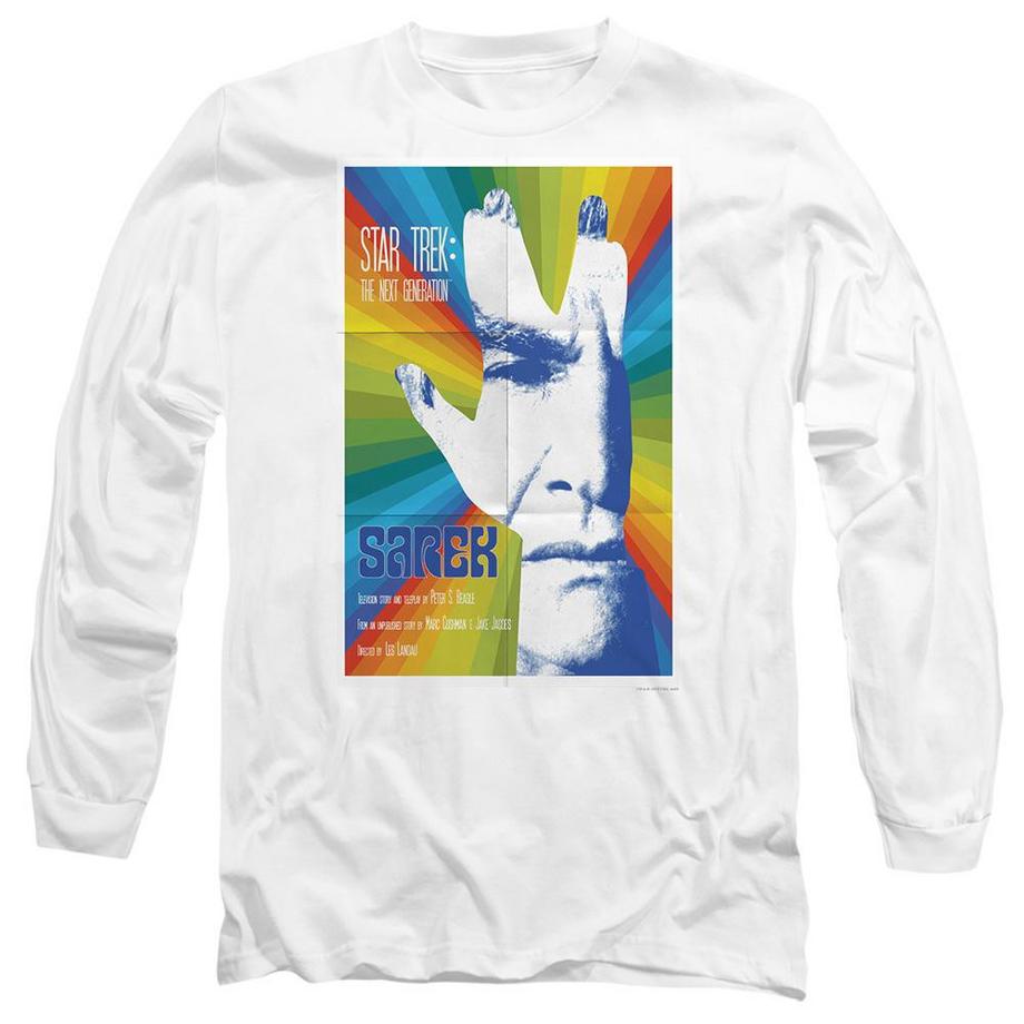 Star Trek Star Trek The Next Generation Season 3 Episode 23 Sarek Langarm T-Shirt  