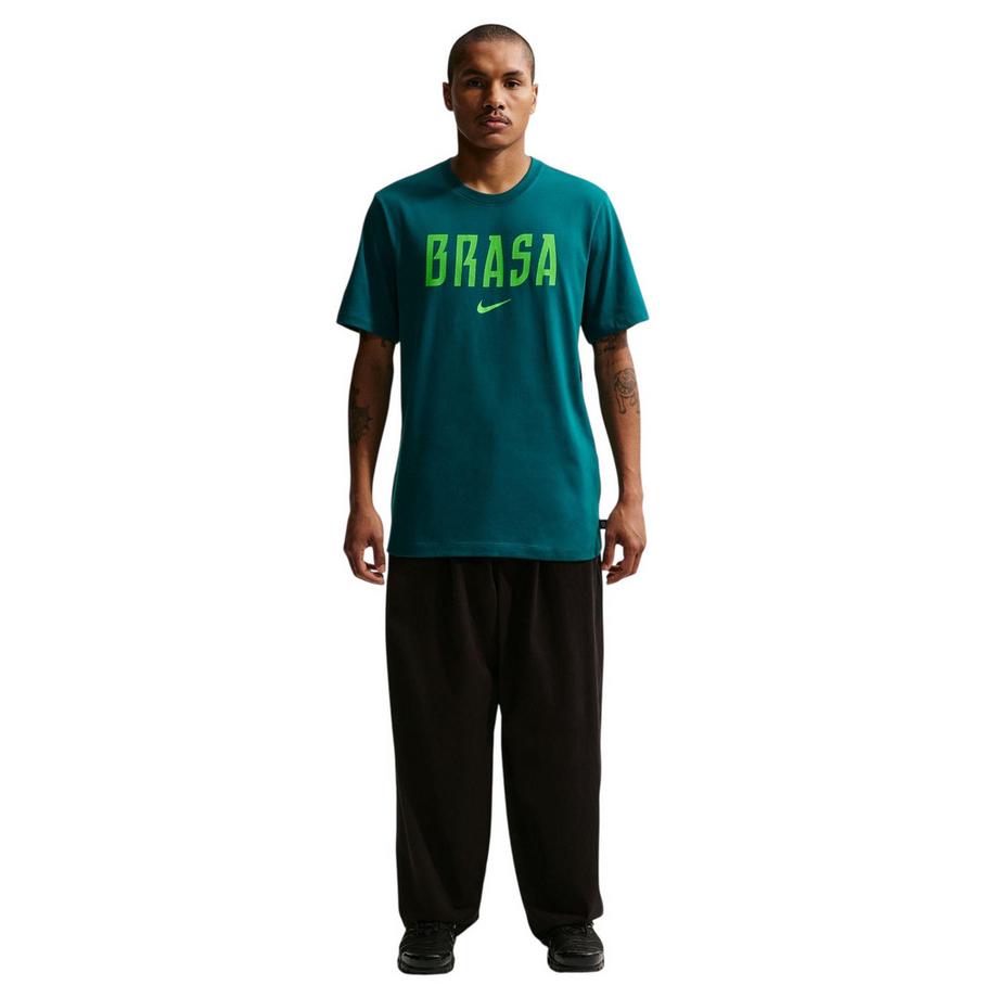 NIKE Maglietta Calcio Maniche Corte Brazil  