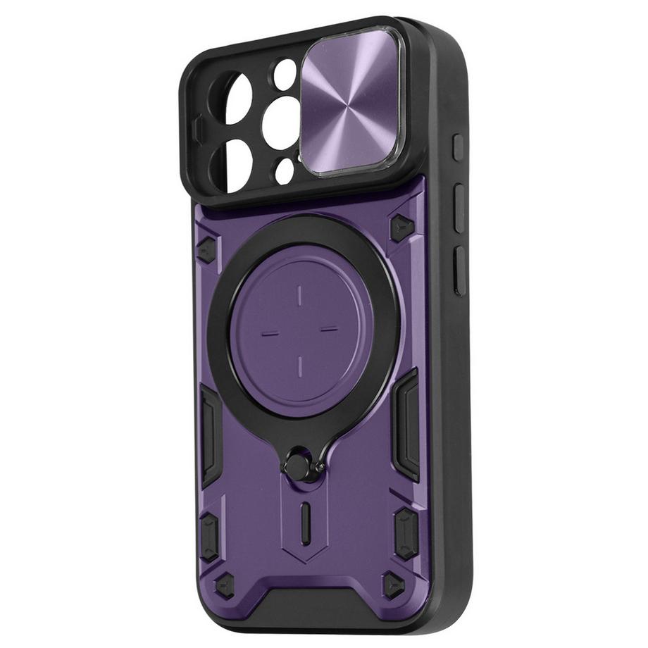 Avizar  Coque Anneau iPhone 15 Pro Max Violet 