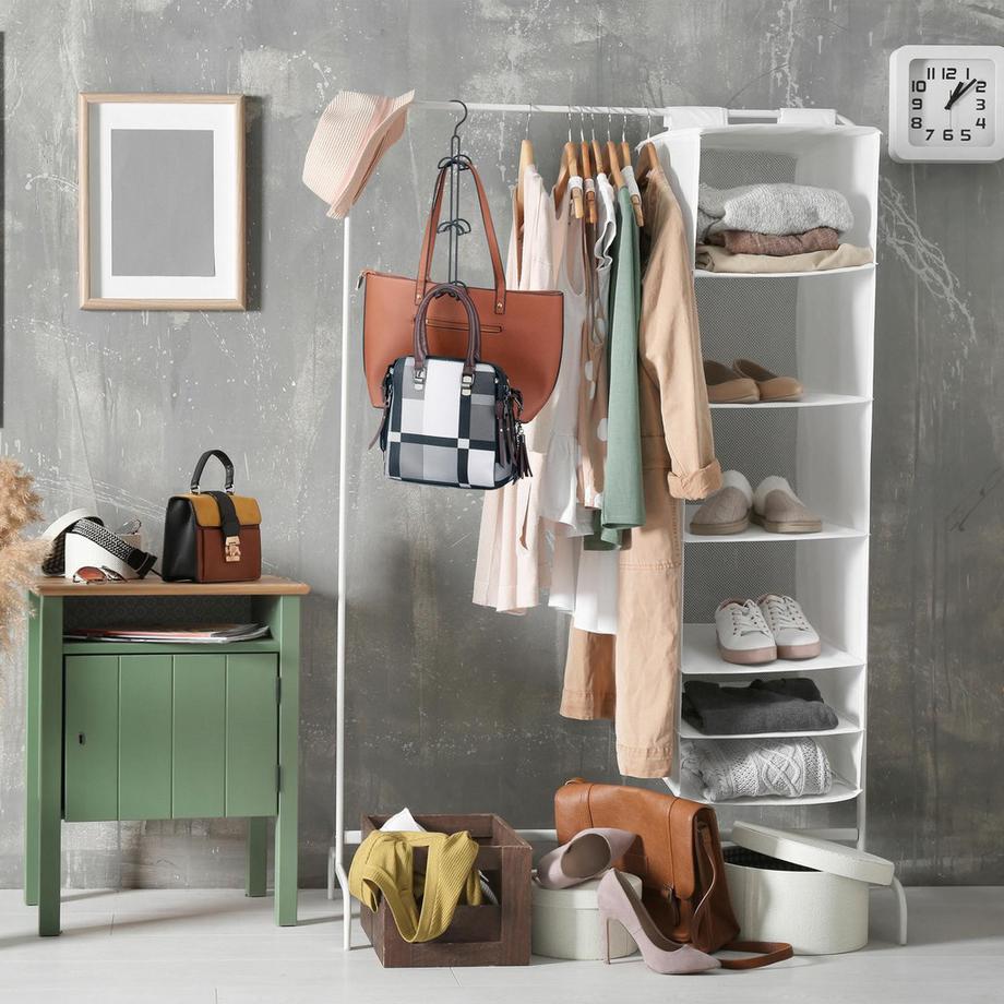 B2X Cintre Sac à Main 6 Crochets  