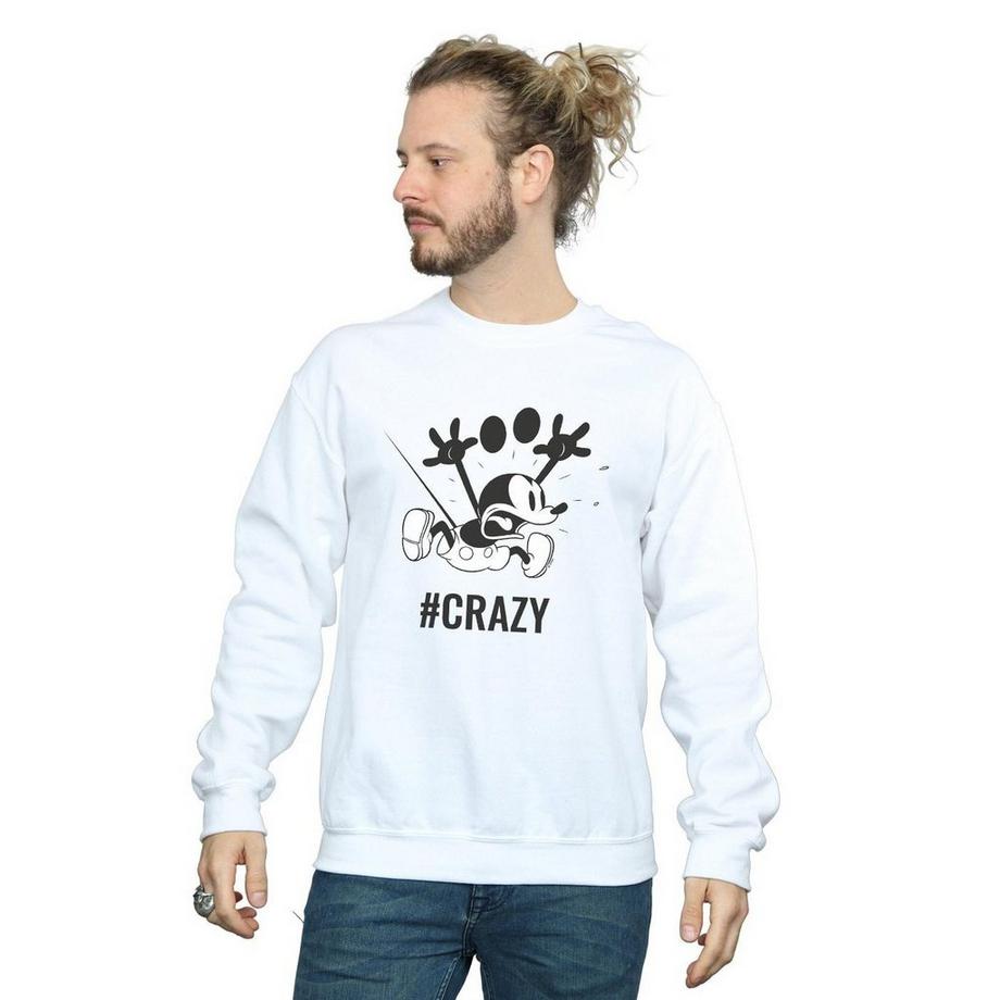 Disney Crazy Grafikdruck Sweatshirt  