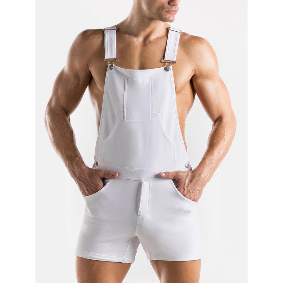 Kurze Latzhose Stretch