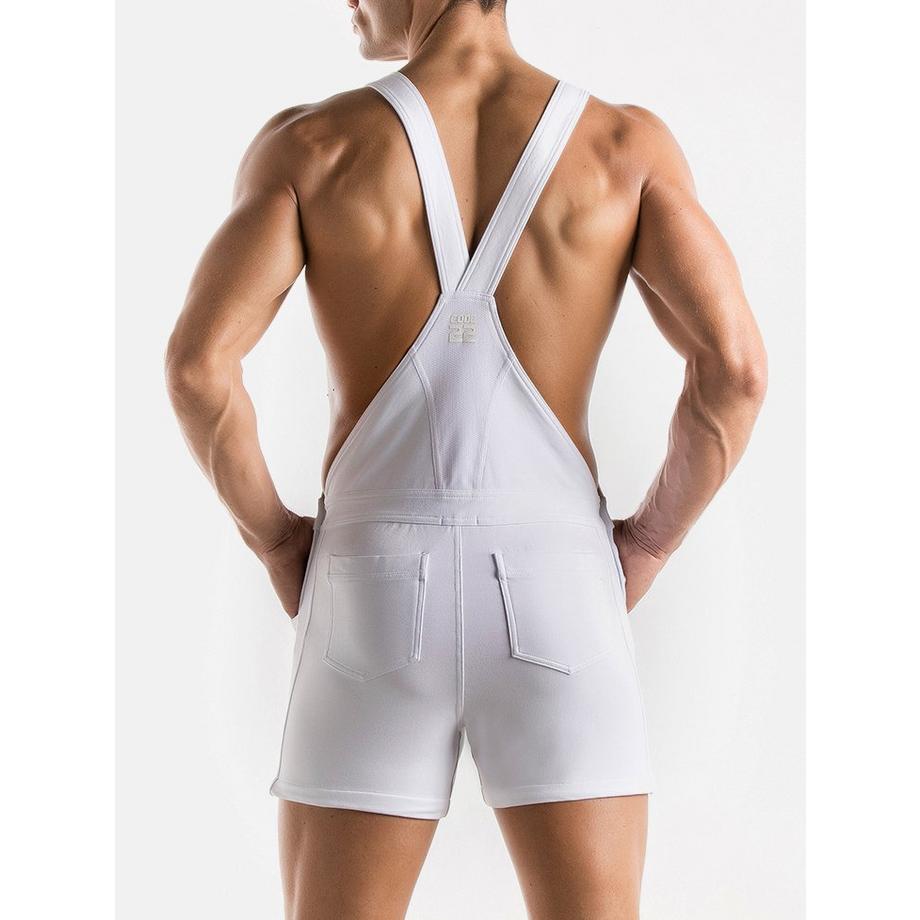 Code22  Kurze Latzhose Stretch 