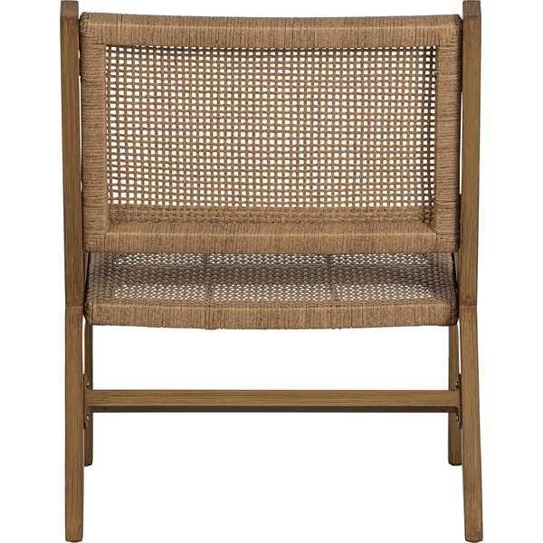 mutoni Fauteuil de jardin Pem aluminium naturel  