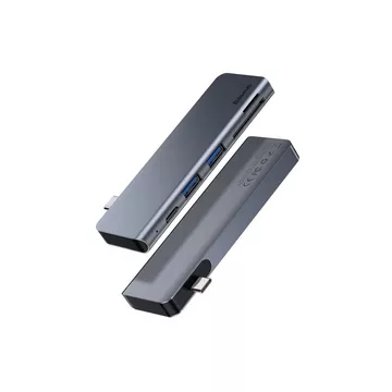 CAHUB-K0G Notebook-Dockingstation & Portreplikator USB 3.2 Gen 1 (3.1 Gen 1) Type-C Grau