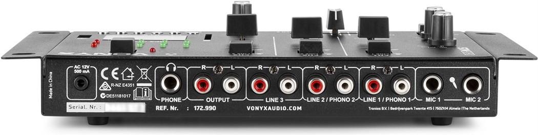 Vonyx  STM-3030, 4-Kanal DJ-Mischpult 