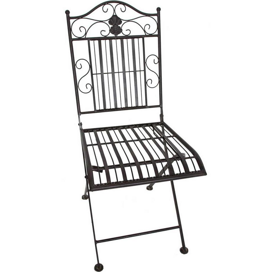 mutoni Balkon-Set Mangan Stahlbraun  