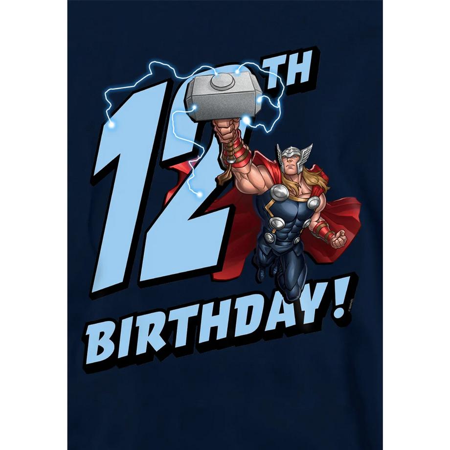 MARVEL  Felpa Con Cappuccio 12° Compleanno Thor 