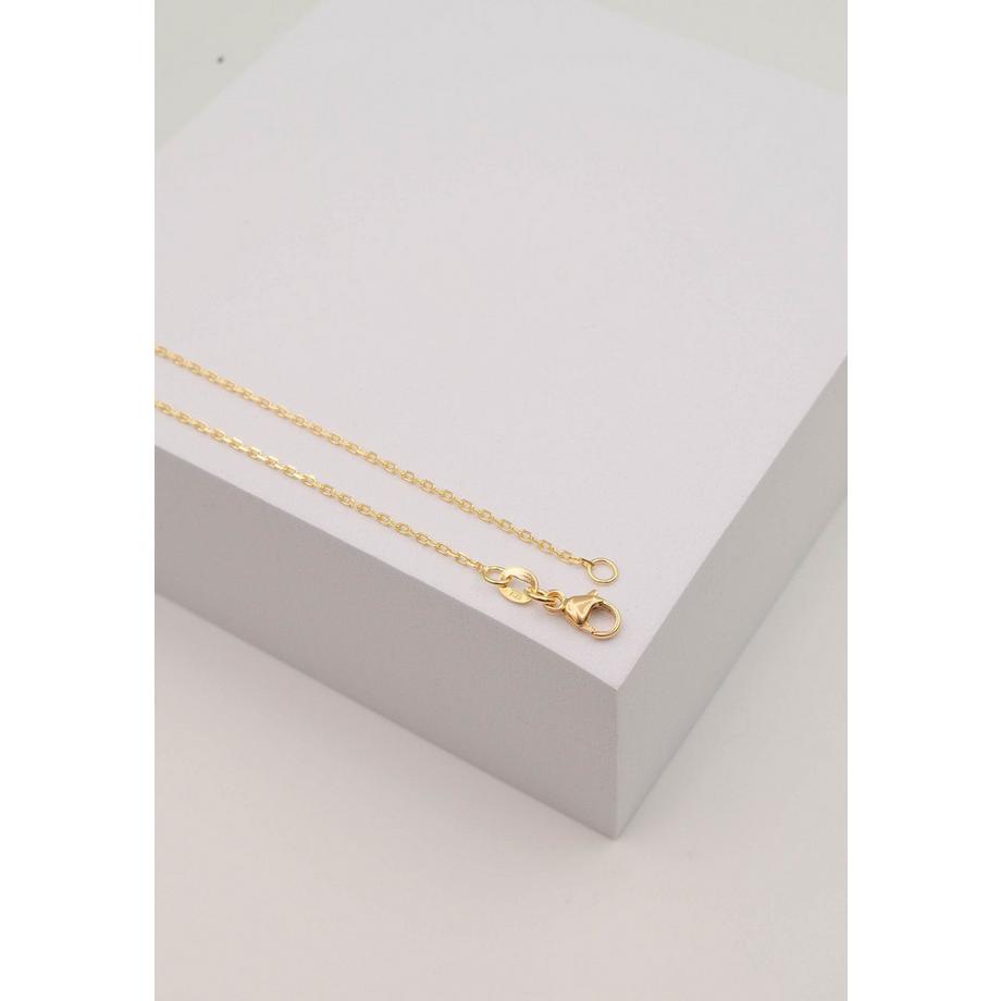Collier forçat or jaune 750, 1.6mm, 40cm