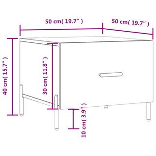 VidaXL Couchtisch holzwerkstoff  