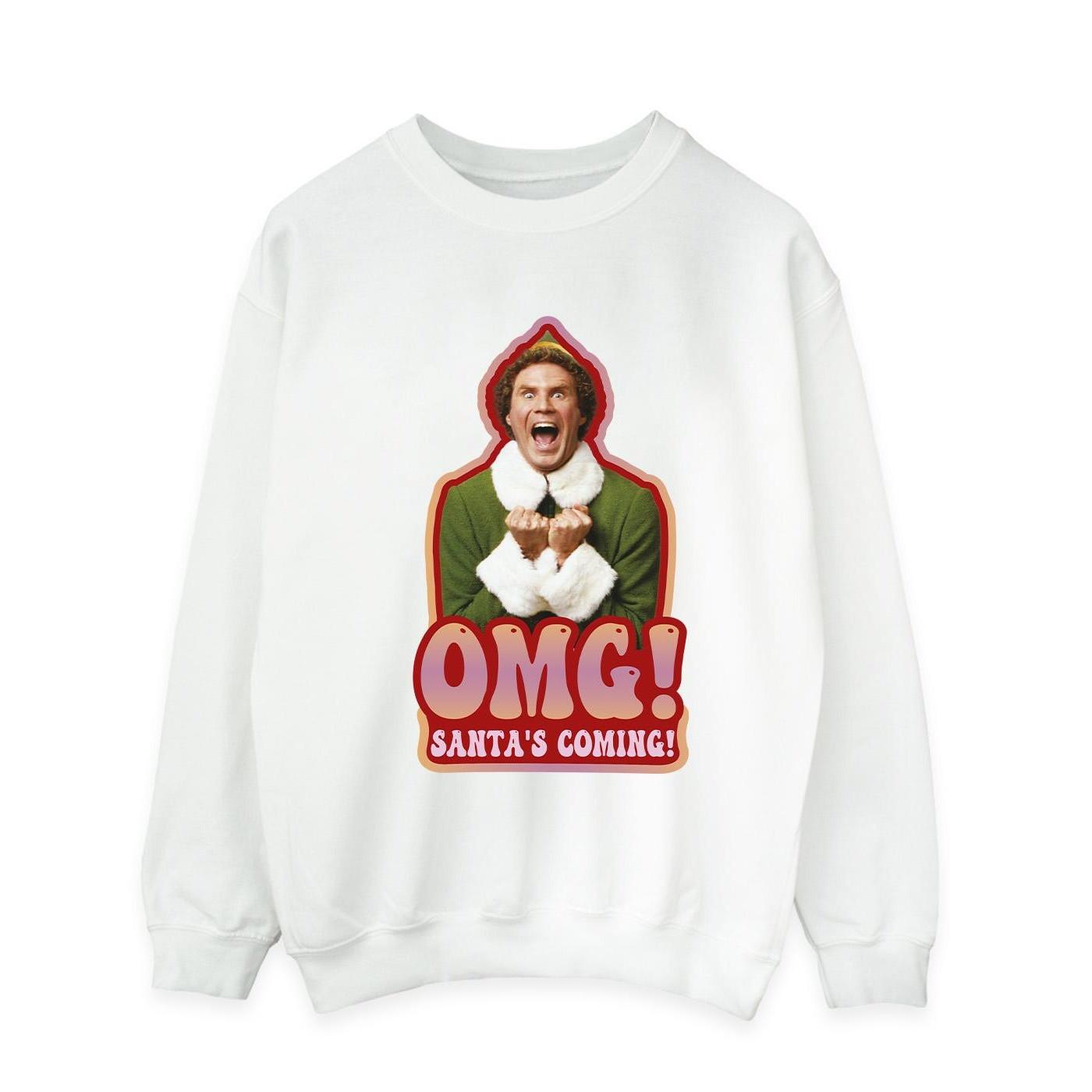 Elf  Santa's Coming Sweatshirt 