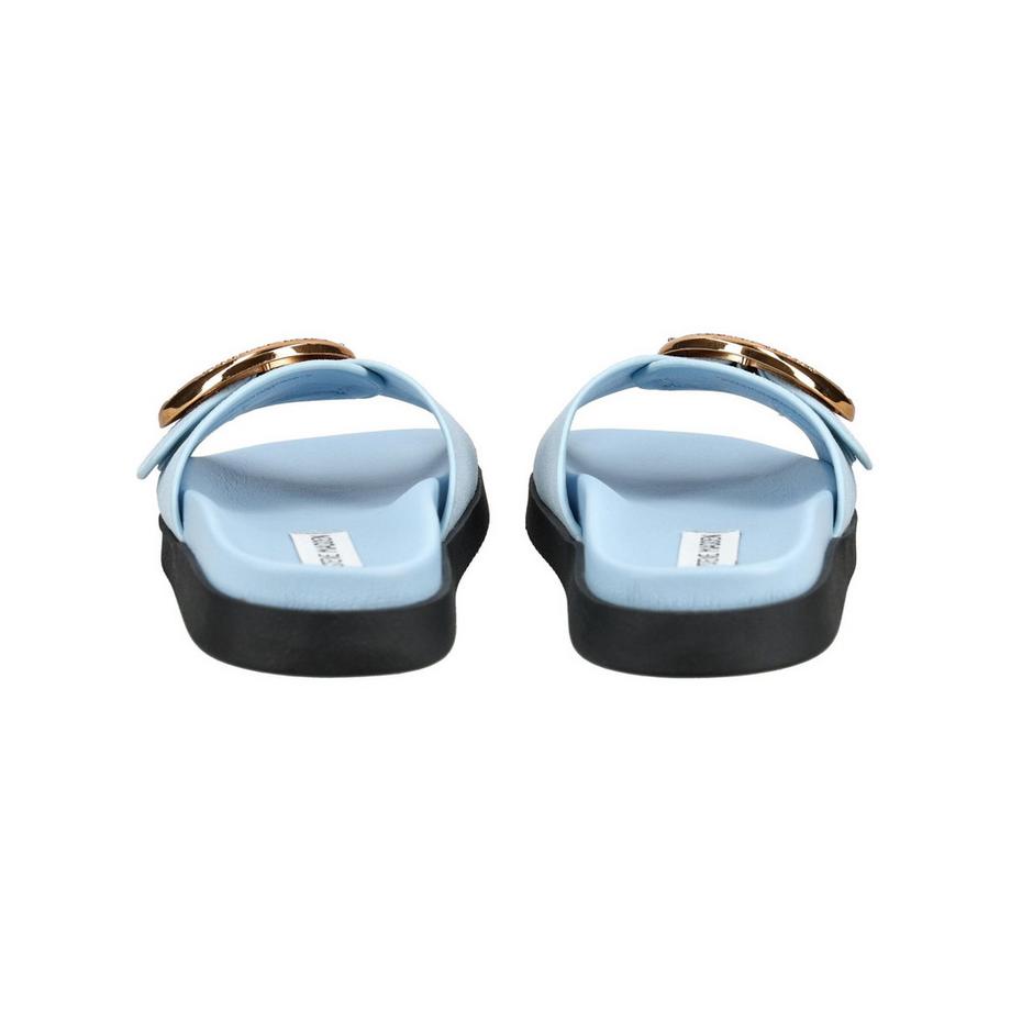 STEVE MADDEN Sandales glissières avec boucle dorée  