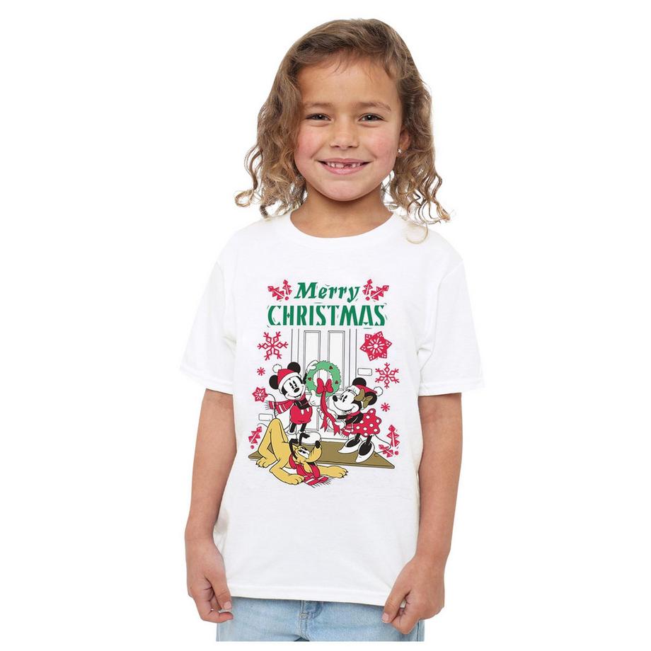 Disney  Tshirt MICKEY & MINNIE MOUSE Enfant 