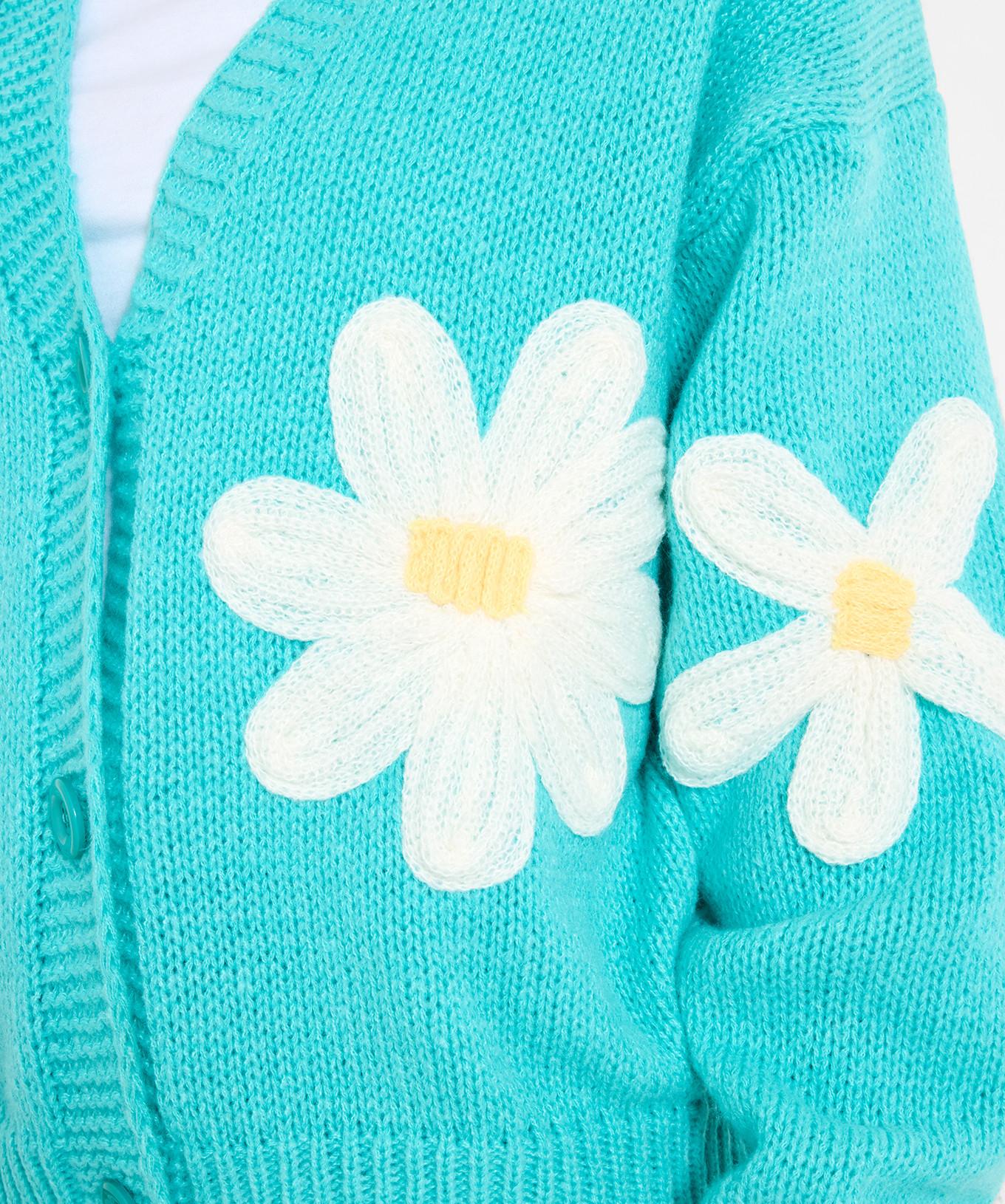 Joe Browns Übergroße Strickjacke mit Blumenmuster  