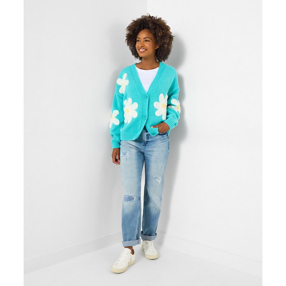 Joe Browns Cardigan oversize con motivo floreale  