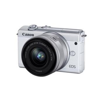 Canon EOS M200 (15-45) Blanc kit