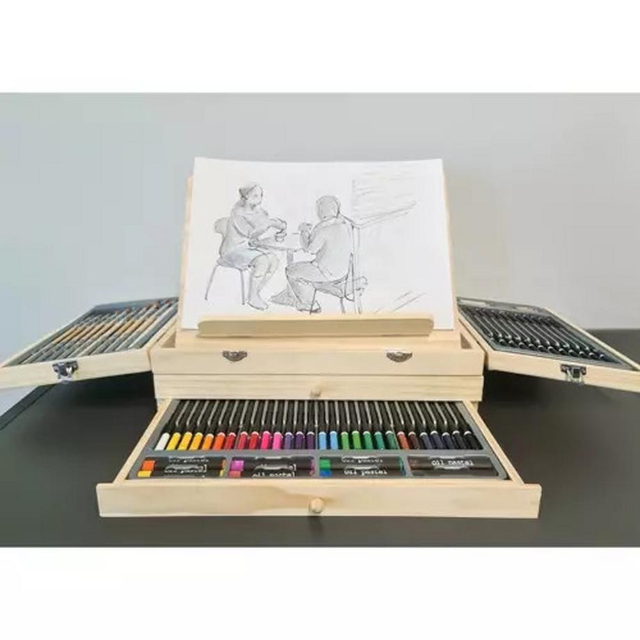 Kruzzel Kit de peinture dans une valise 83 pcs. Maaleo 19179  