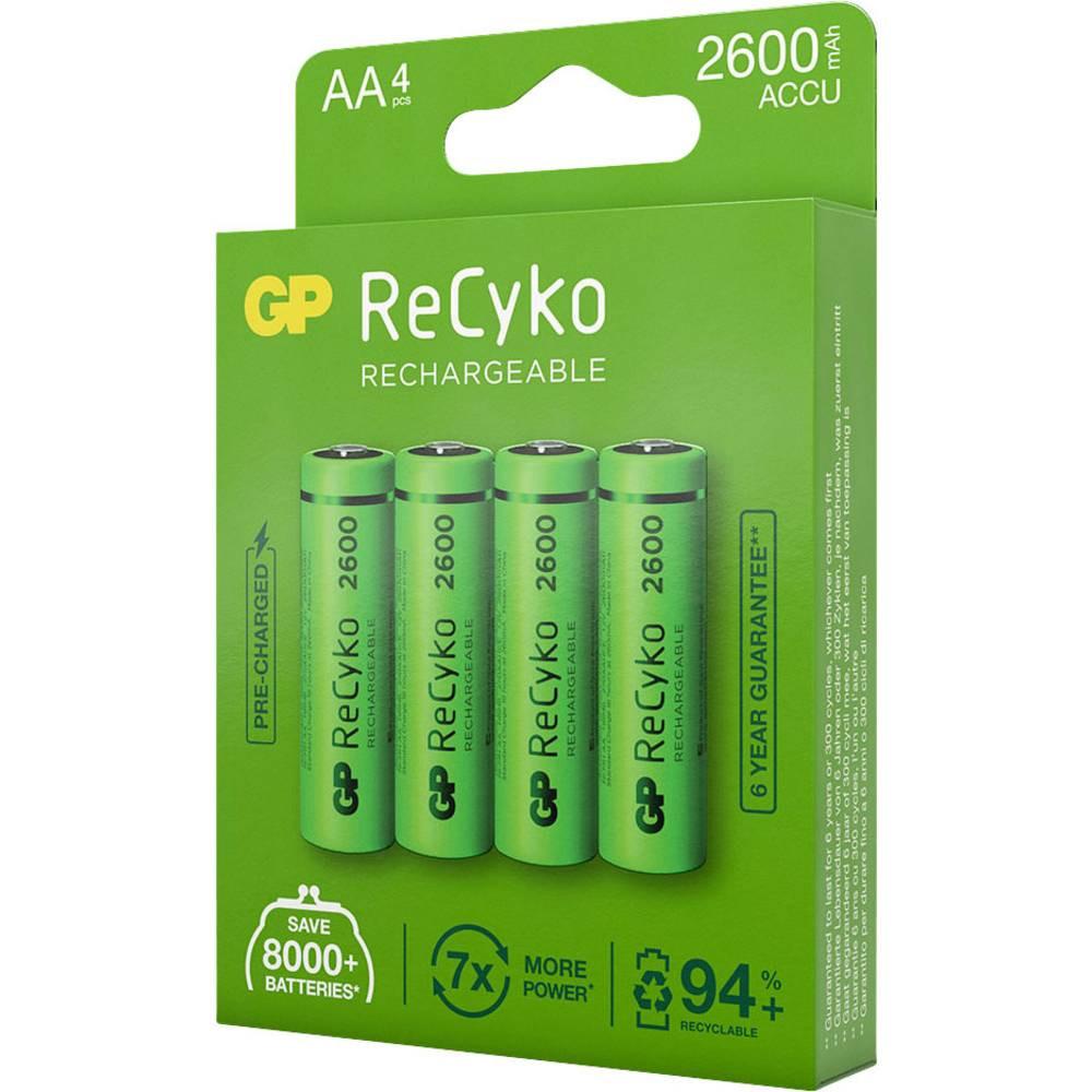 GP Batteries  Mignon (AA)-Akku NiMH 2600 mAh 1.2 V 4 St. 