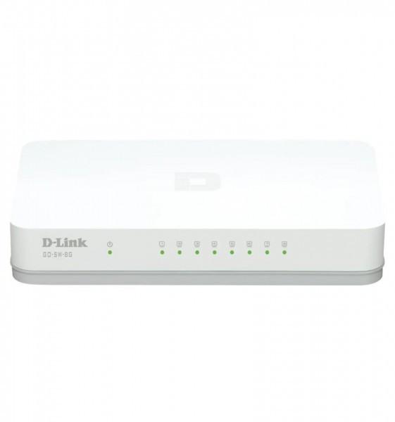 D-Link  GO 8-PORT GIGABIT EASY DESKTOP SWITCH 