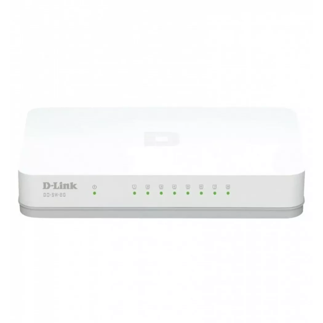 D-Link GO-SW-8G/E network switch Unmanaged Gigabit Ethernet (10/100/10