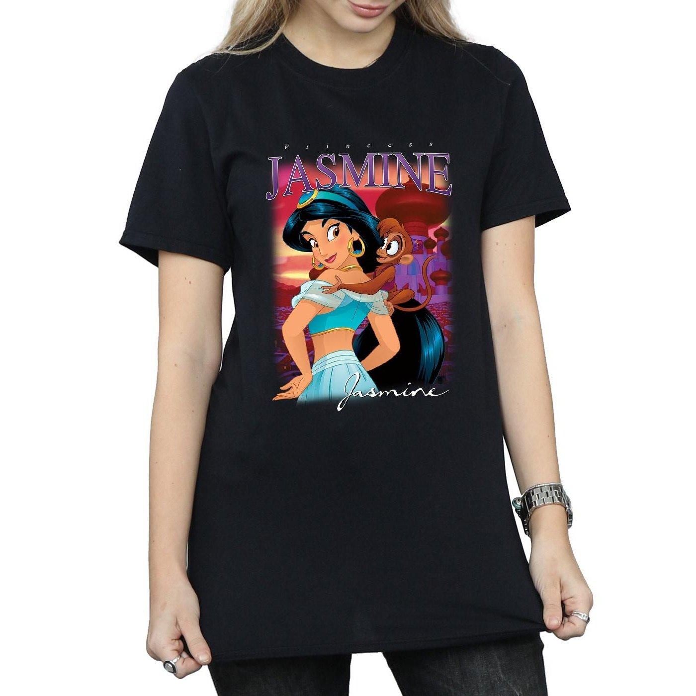 Aladdin Jasmine Princesse T-Shirt Manches Courtes  