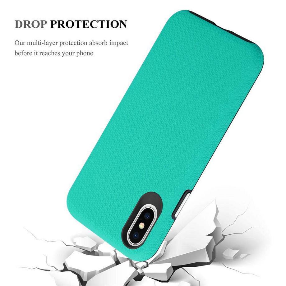 Cadorabo  Hülle für Apple iPhone X  XS Outdoor Hybrid 