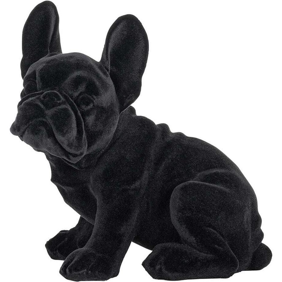 mutoni Objet décoratif chien Miro noir  
