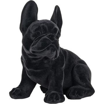 Oggetto decorativo cane Miro nero
