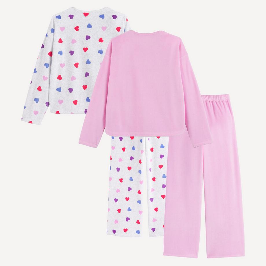 La Redoute Collections  2er-Set Schlafanzüge aus Samt 