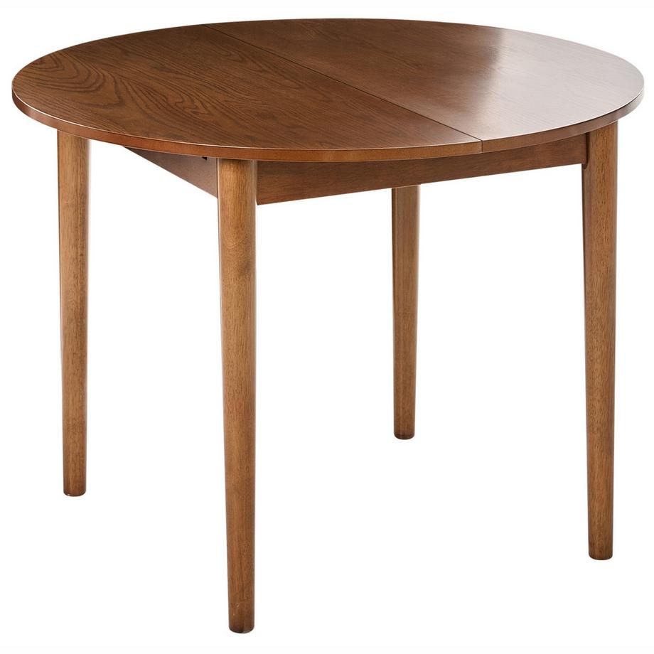 Beliani Table de salle à manger extensible en MDF Traditionnel ECHO  