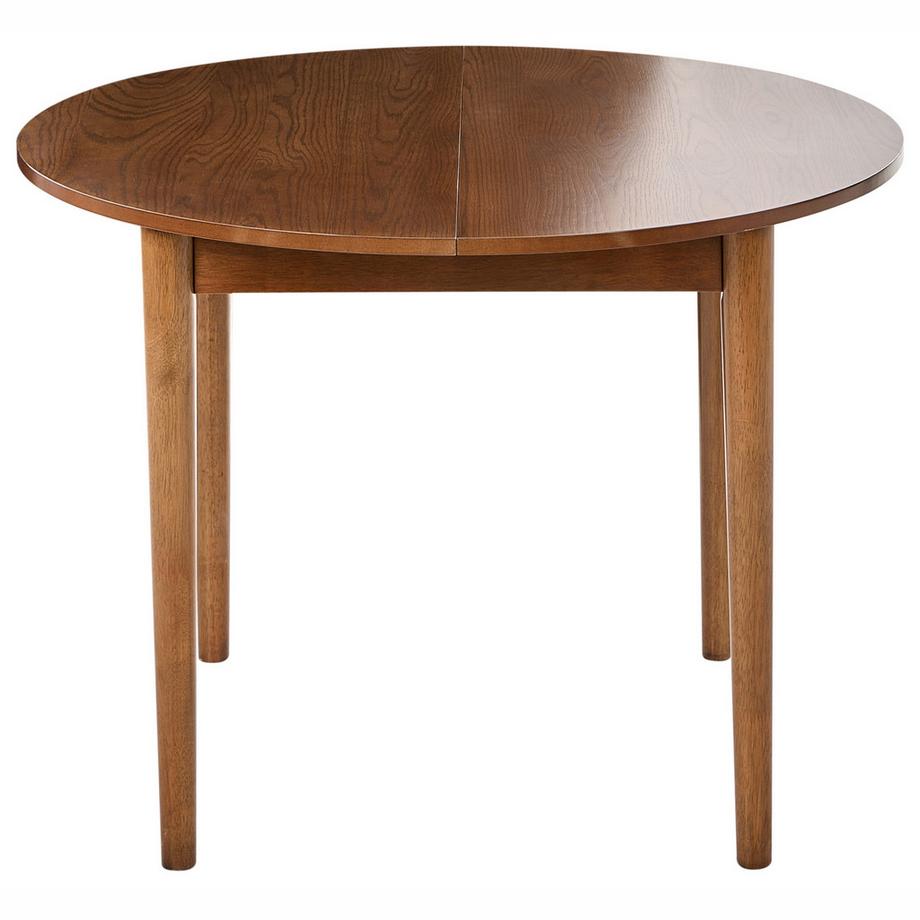 Beliani Table de salle à manger extensible en MDF Traditionnel ECHO  
