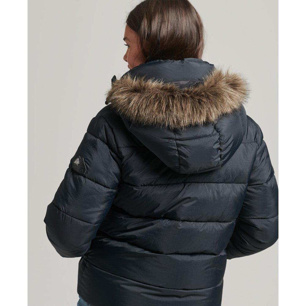 Superdry Daunenjacke mit Kapuze  