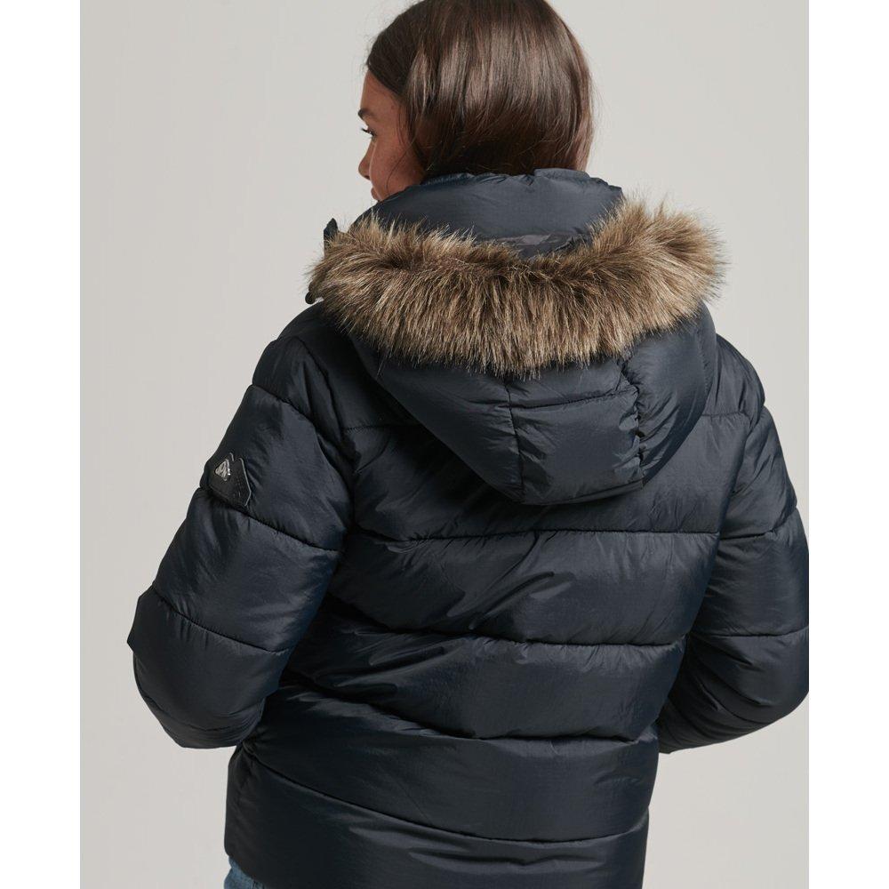 Superdry  daunenjacke mit kapuze, damen 