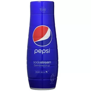 SodaStream Sirup Pepsi - 9 Liter Fertiggetränk, Sekundenschnell, 440 ml