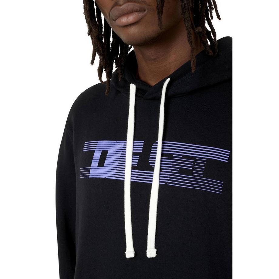 DIESEL Kapuzenpullover mit Logo Print  