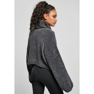 URBAN CLASSICS  damen-rollkragenpullover chenille (gt) 