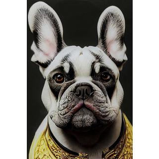 KARE Design Tableau en verre Noble Dog 40x60  
