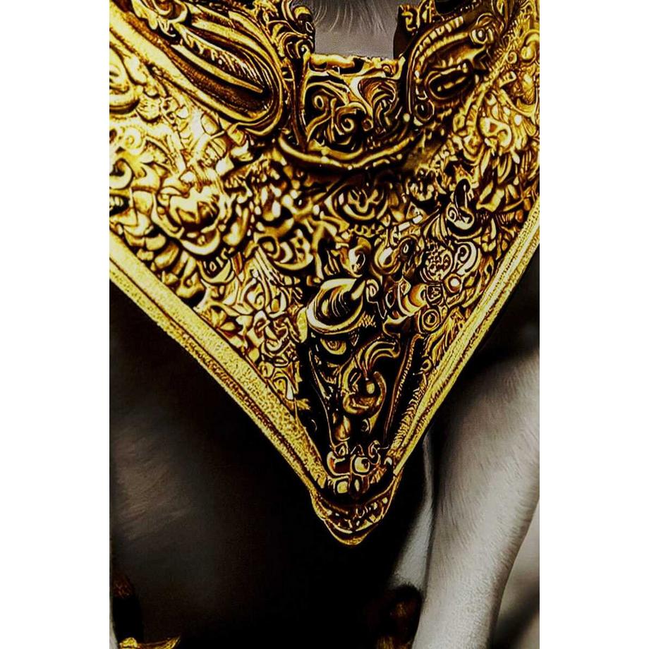 KARE Design Tableau en verre Noble Dog 40x60  