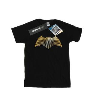 DC COMICS  Justice League Movie Batman Logo Textured TShirt 