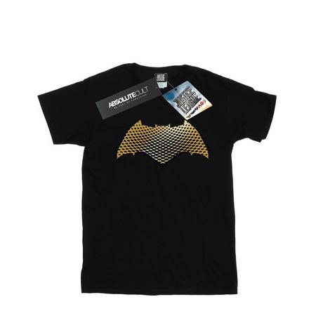 DC COMICS  Tshirt JUSTICE LEAGUE MOVIE BATMAN LOGO TEXTURED 