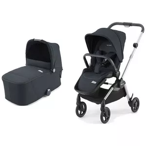 Sadena Kombikinderwagen silver          prime mat black