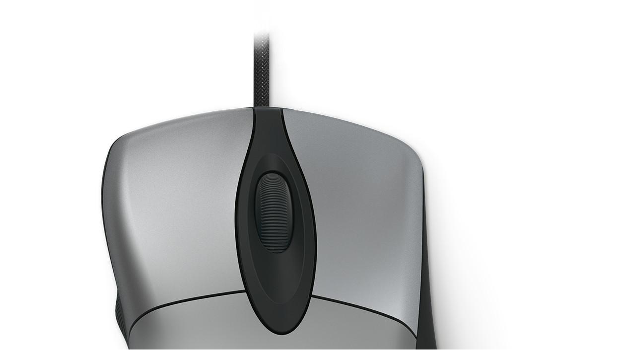 Microsoft  Pro IntelliMouse (Kabel, Silber) 